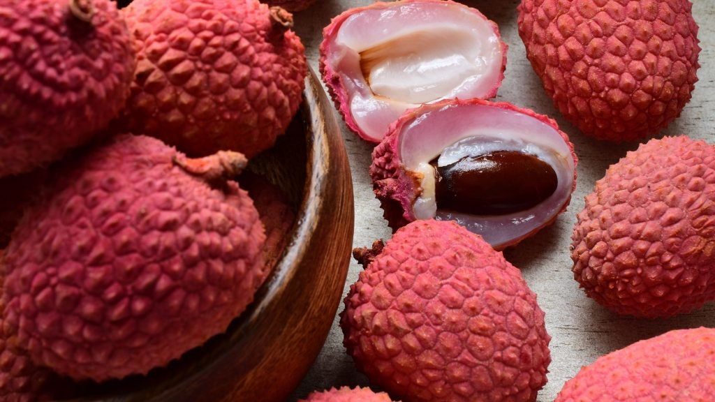 lychee skin